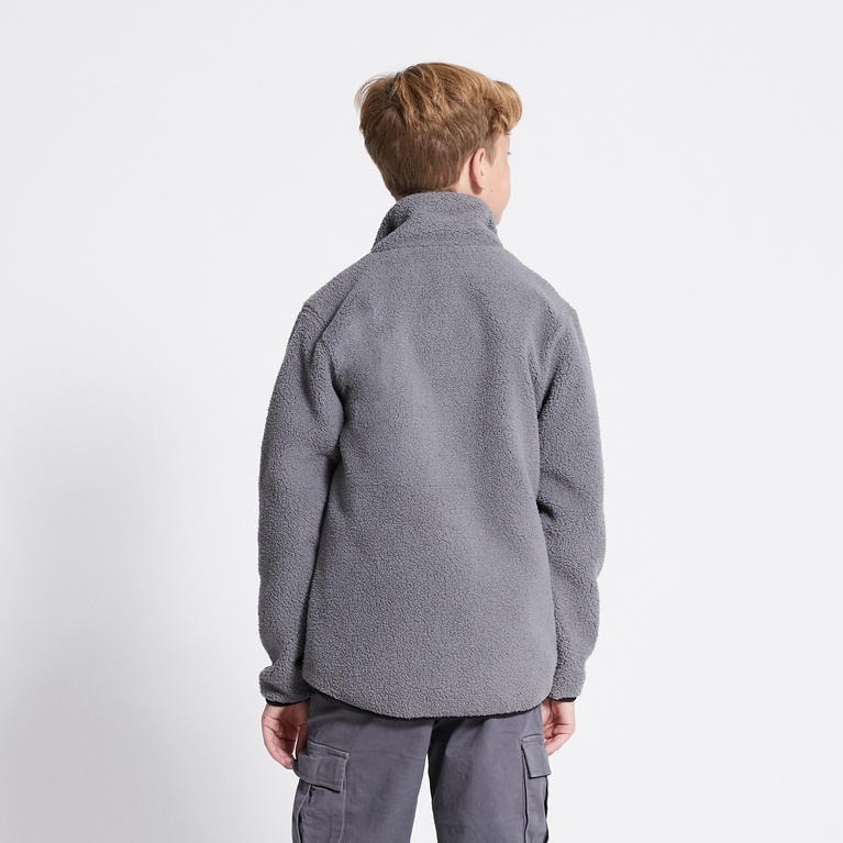 Pile jacket "Edor Star" Grey